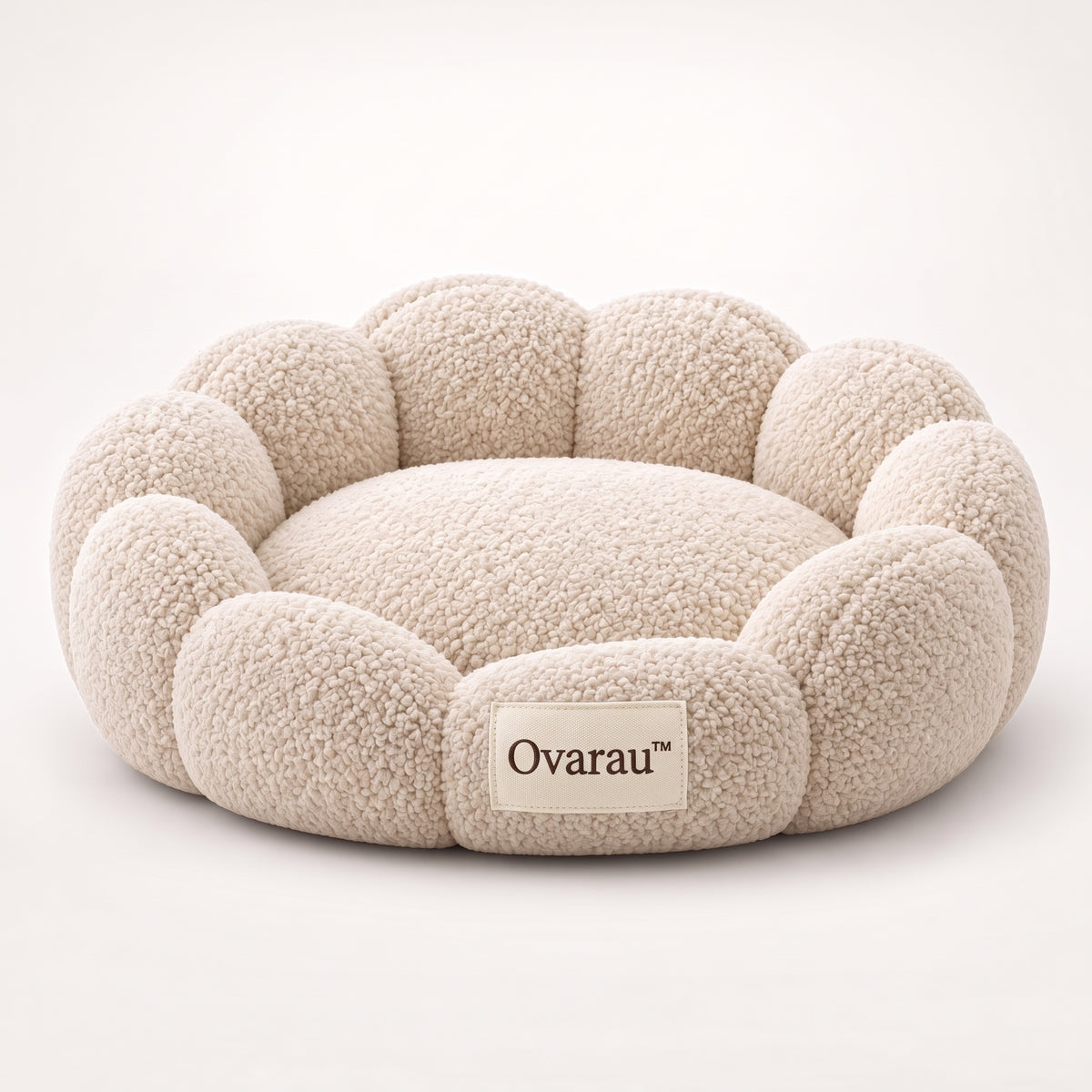 Ovarau™ Cloud Bloom Round Pet Bed view 1