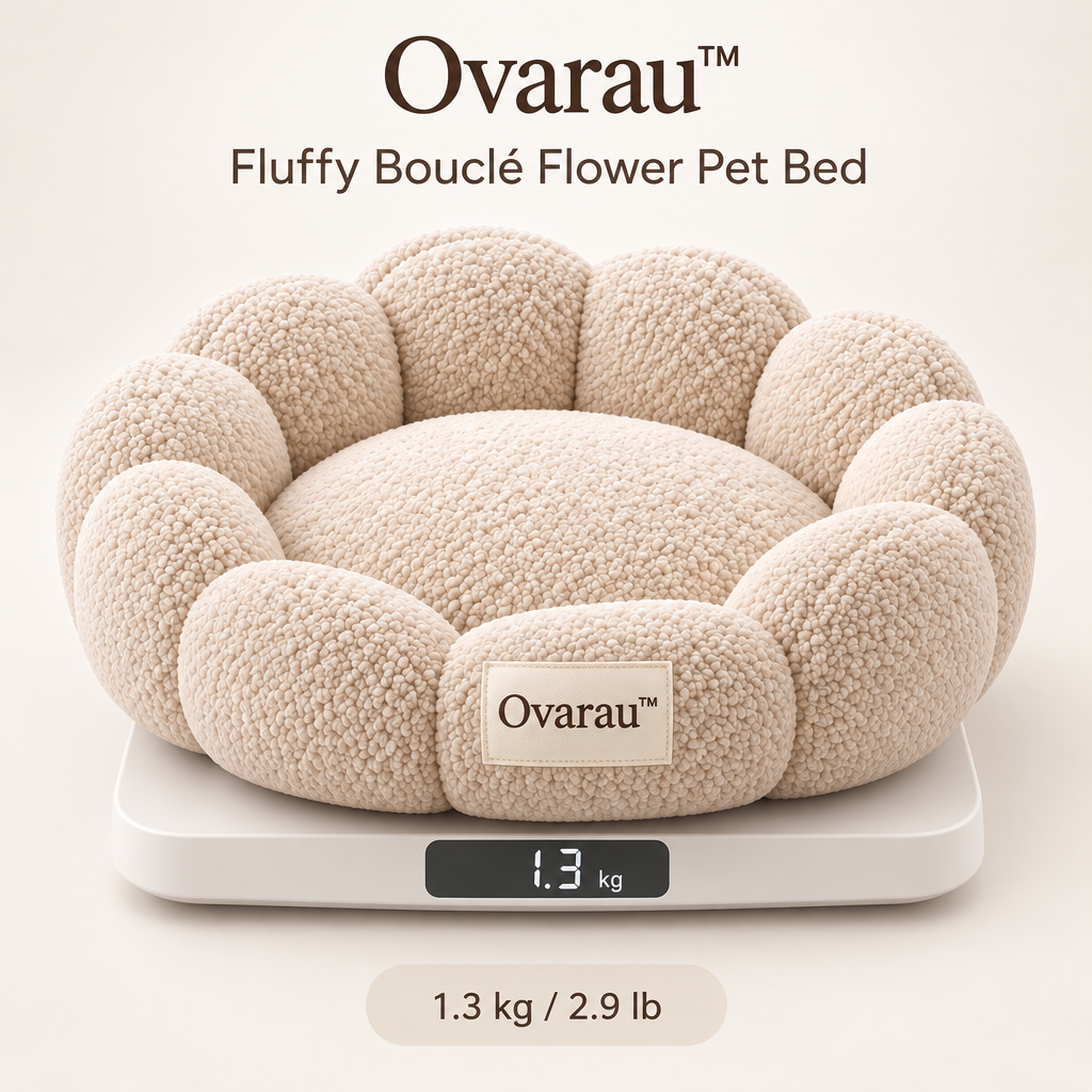Ovarau™ Cloud Bloom Round Pet Bed view 3