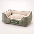Ovarau™ Olive Stitch Bolster Pet Bed view 1