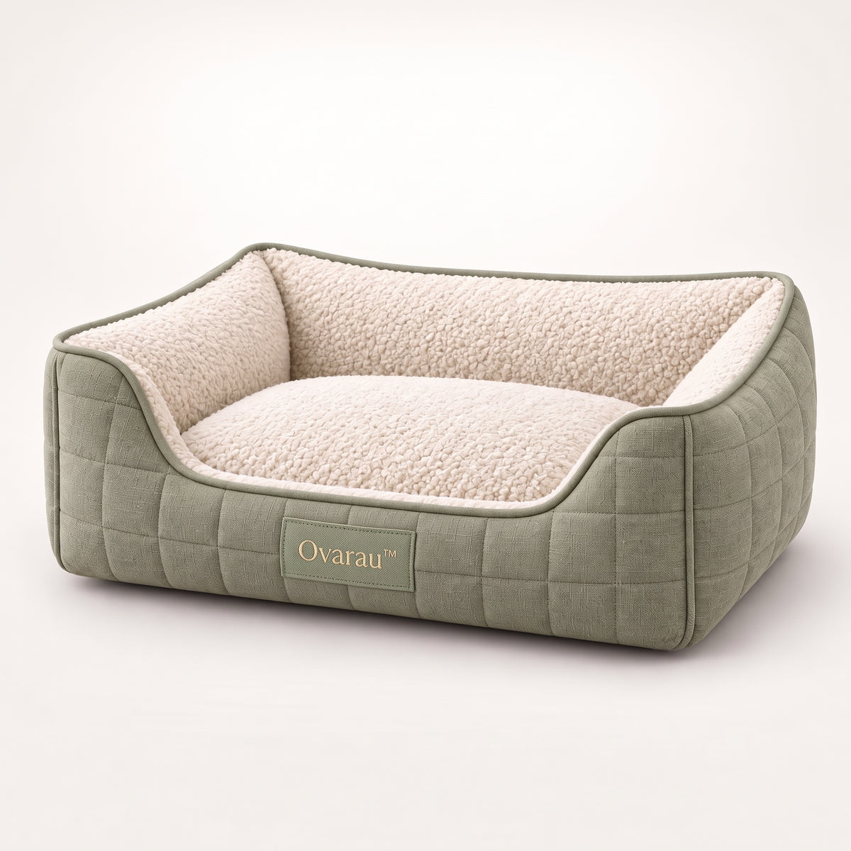 Ovarau™ Sage Haven Quilted Pet Bed view 1