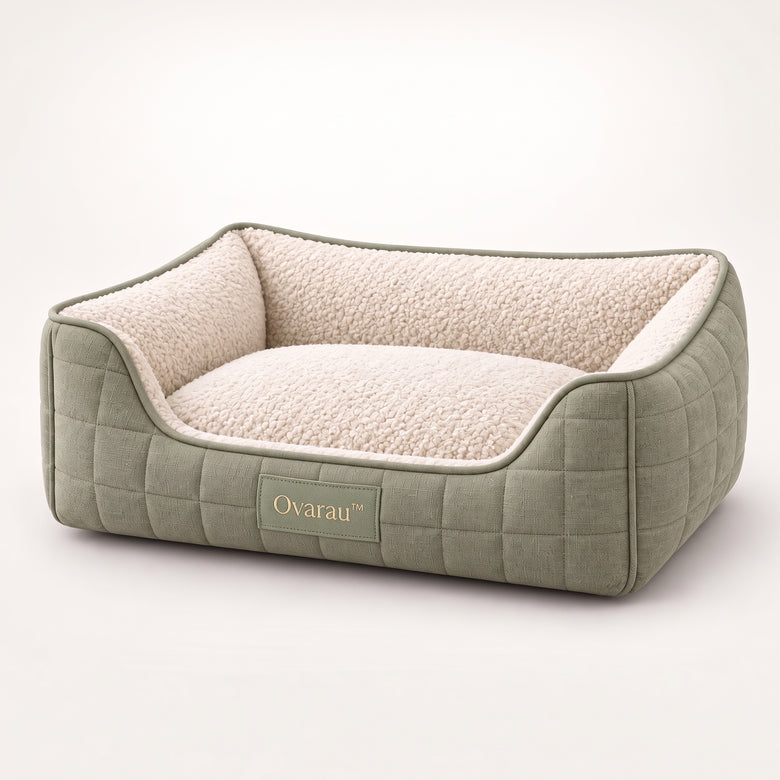 Ovarau™ Sage Haven Quilted Pet Bed