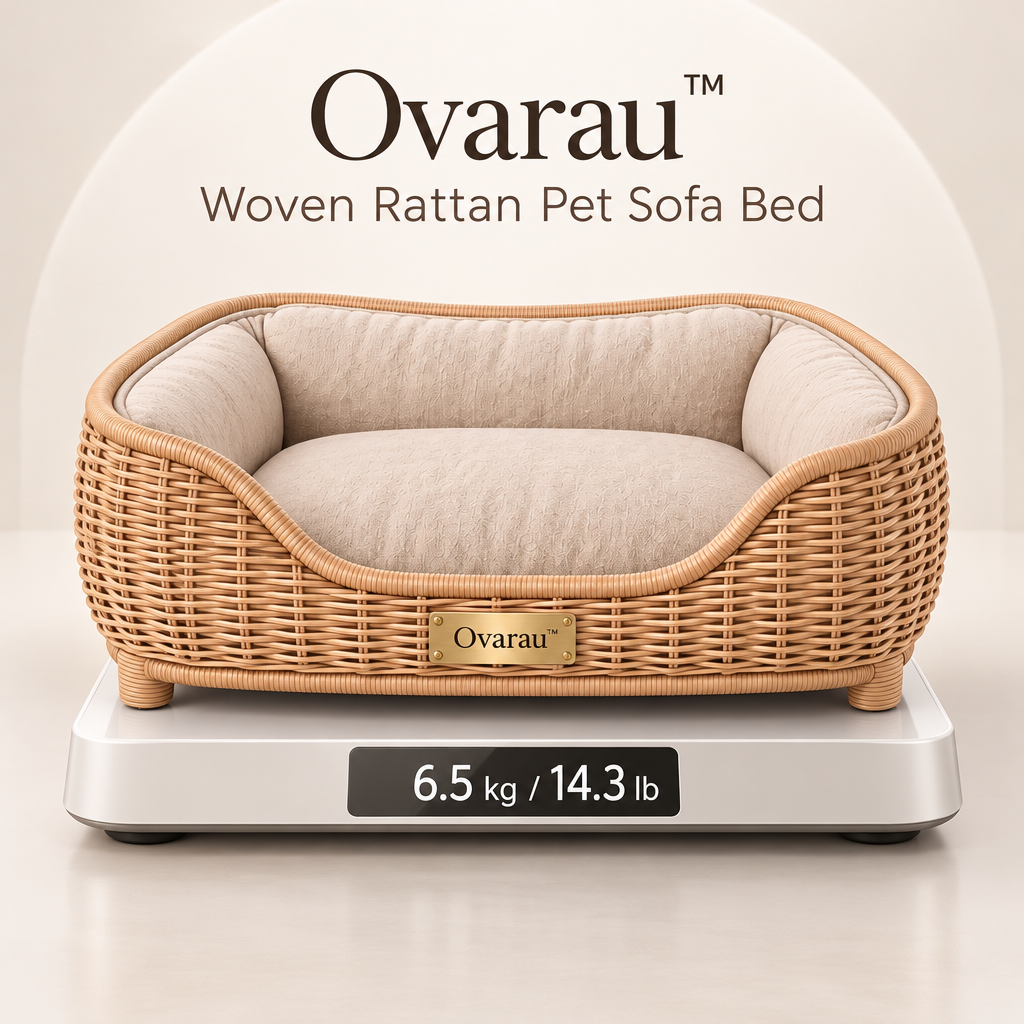 Ovarau™ Honey Weave Lounge Pet Sofa view 5